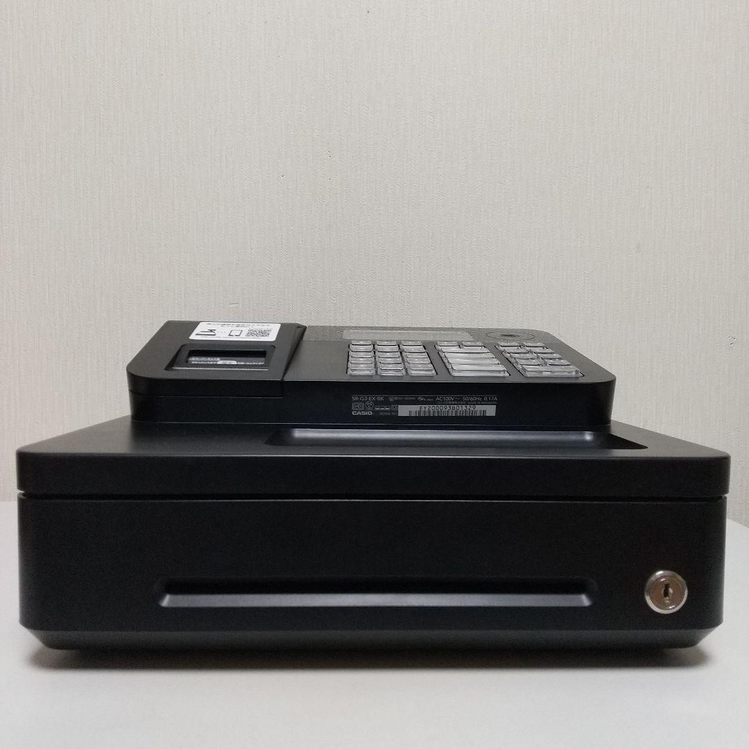 CASIO レジスターSR-G3-EX-BK 業務用インボイス対応