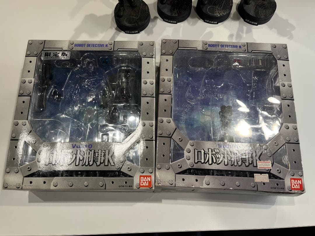 ロボット刑事K　フィギュアセット　組み立て済み