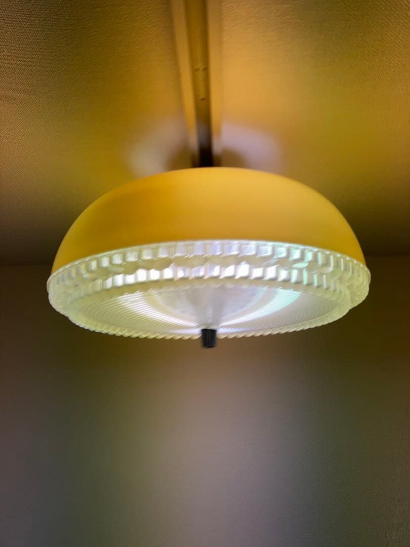 【昭和家電】　三菱けい光　照明器　ポップ　レトロ