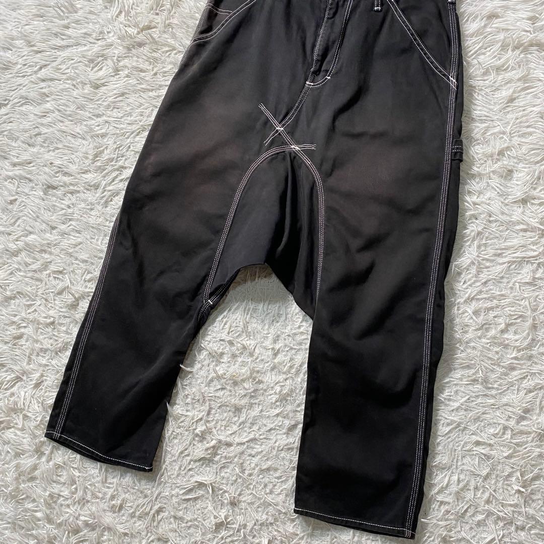 ガンリュウ　サルエルパンツ　2015AW　サルエル　ペインター　ワーク　デニム