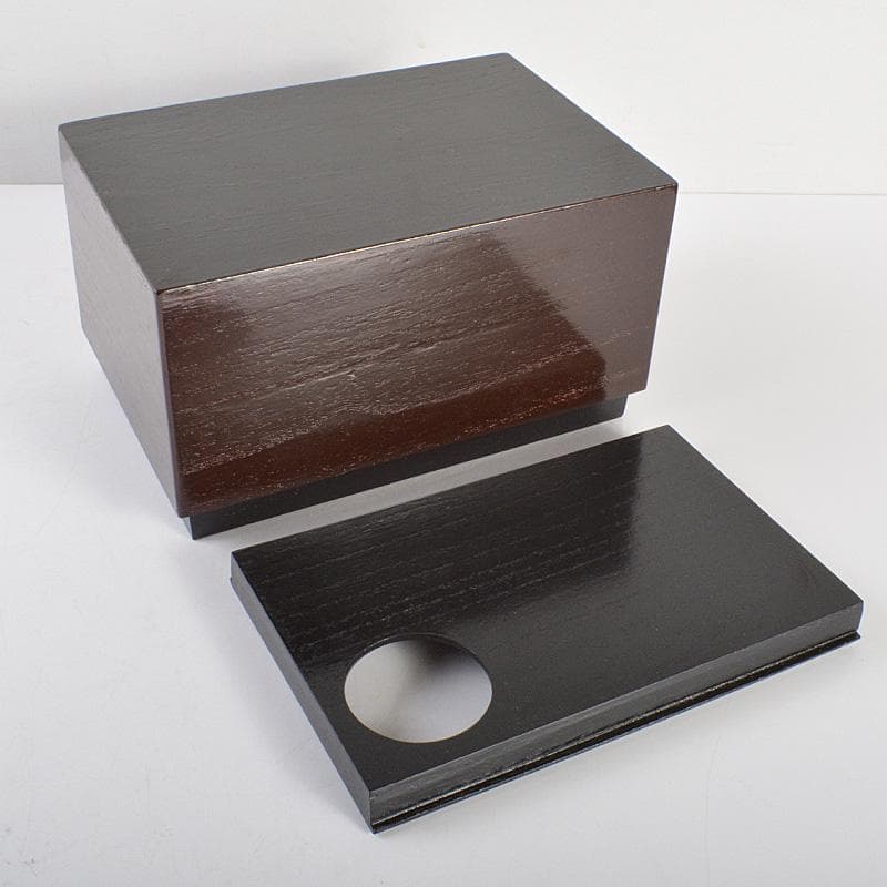 煎茶道具　茶箱　高取焼茶碗　振出など　七点　一式　C　R6791