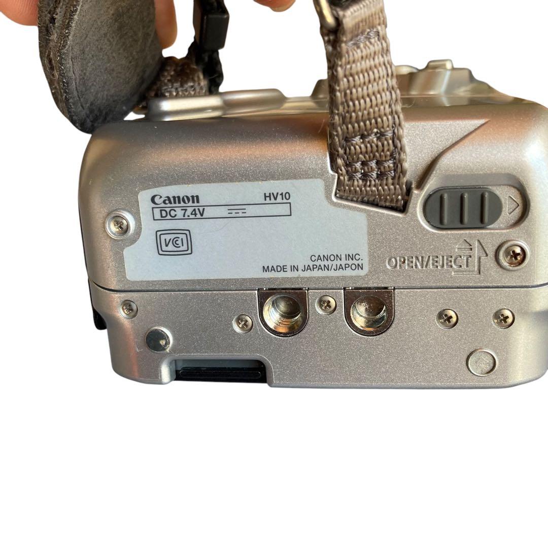 【美品】miniDVのダビングに★Canon ビデオカメラ iVIS HV10