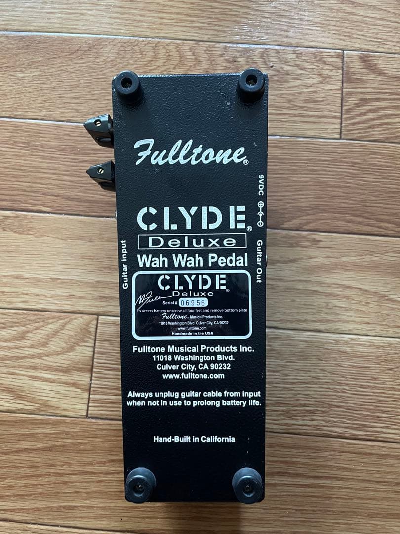 ギター Fulltone Clyde Deluxe Wah