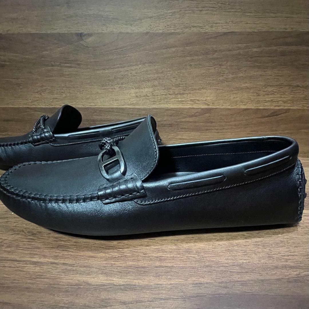 HERMES エルメス　ドライビングシューズ　スリッポン　41