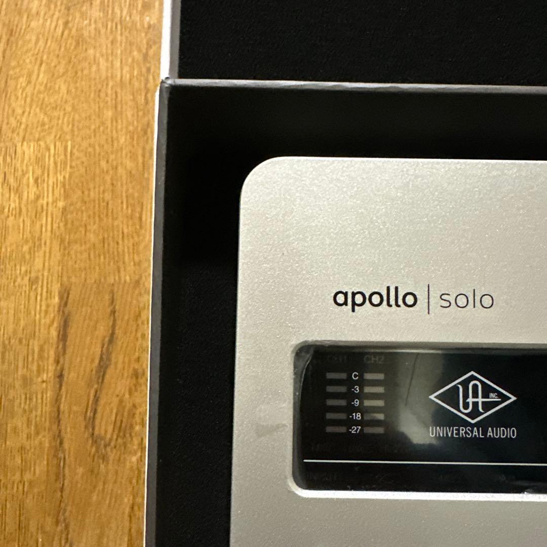 Universal Audio apollo soloオーディオインターフェース