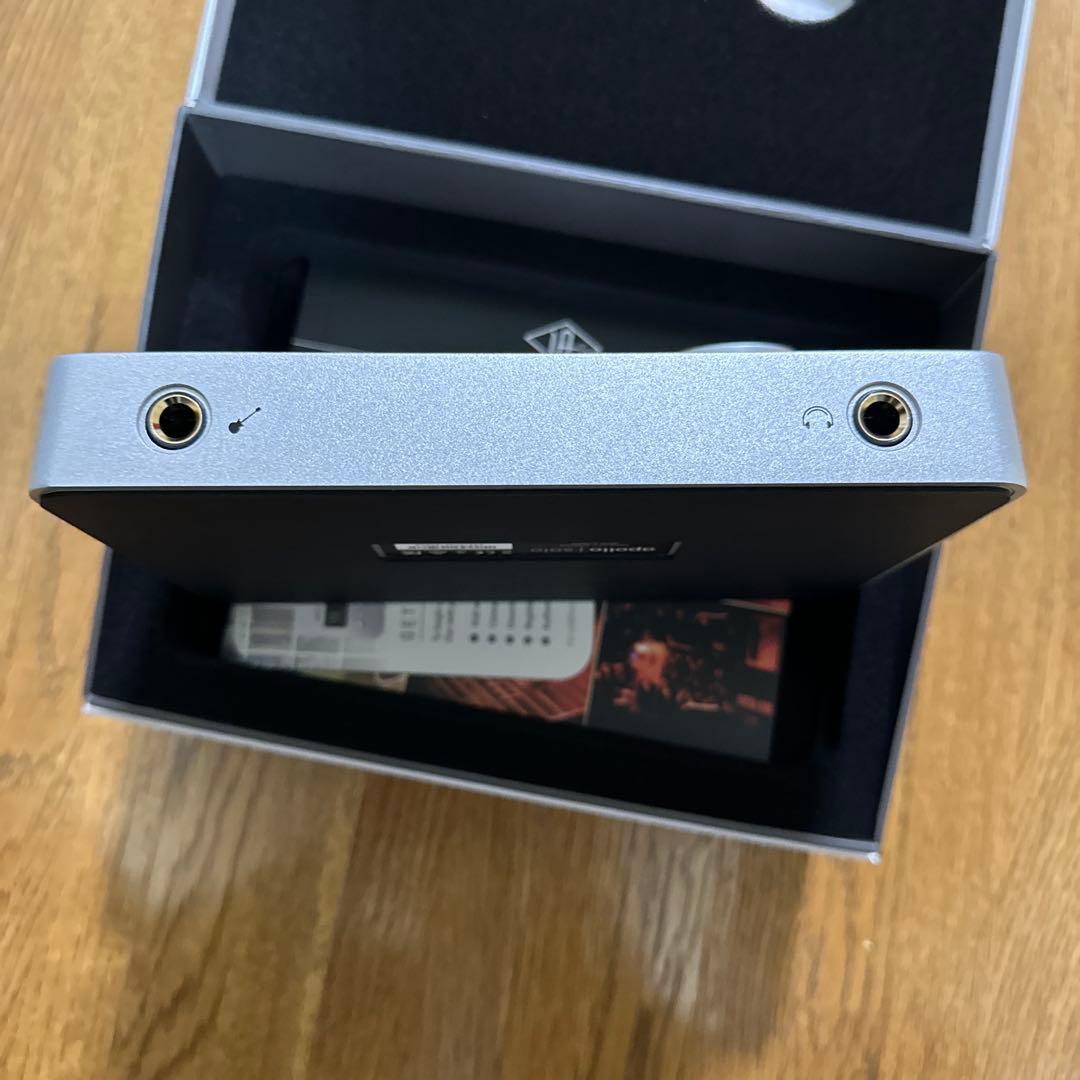 Universal Audio apollo soloオーディオインターフェース