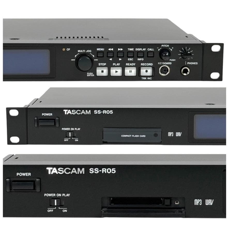 TASCAM ソリッドステートステレオオーディオレコーダー SS-R05