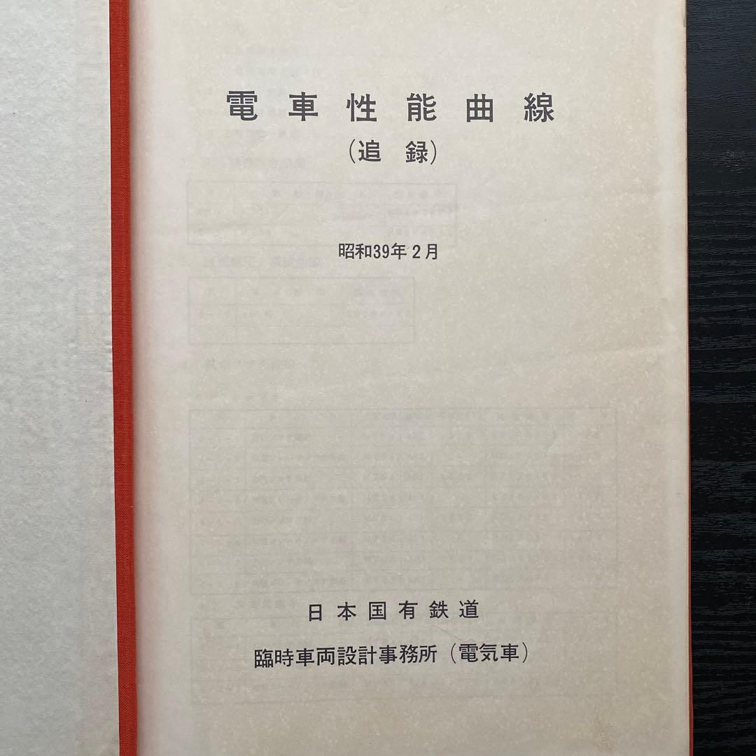 電車性能曲線（追録）