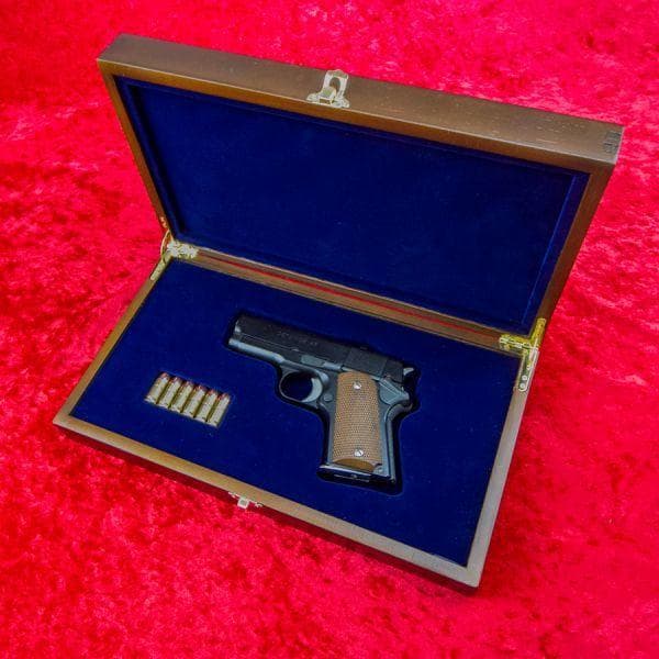 デトニクス45 (コンバットマスター) 専用 木製高級化粧箱　※希少なワンオフ品