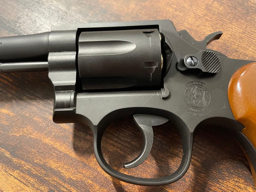 タナカ Smith & Wesson M10 4inch ブラック 箱付き