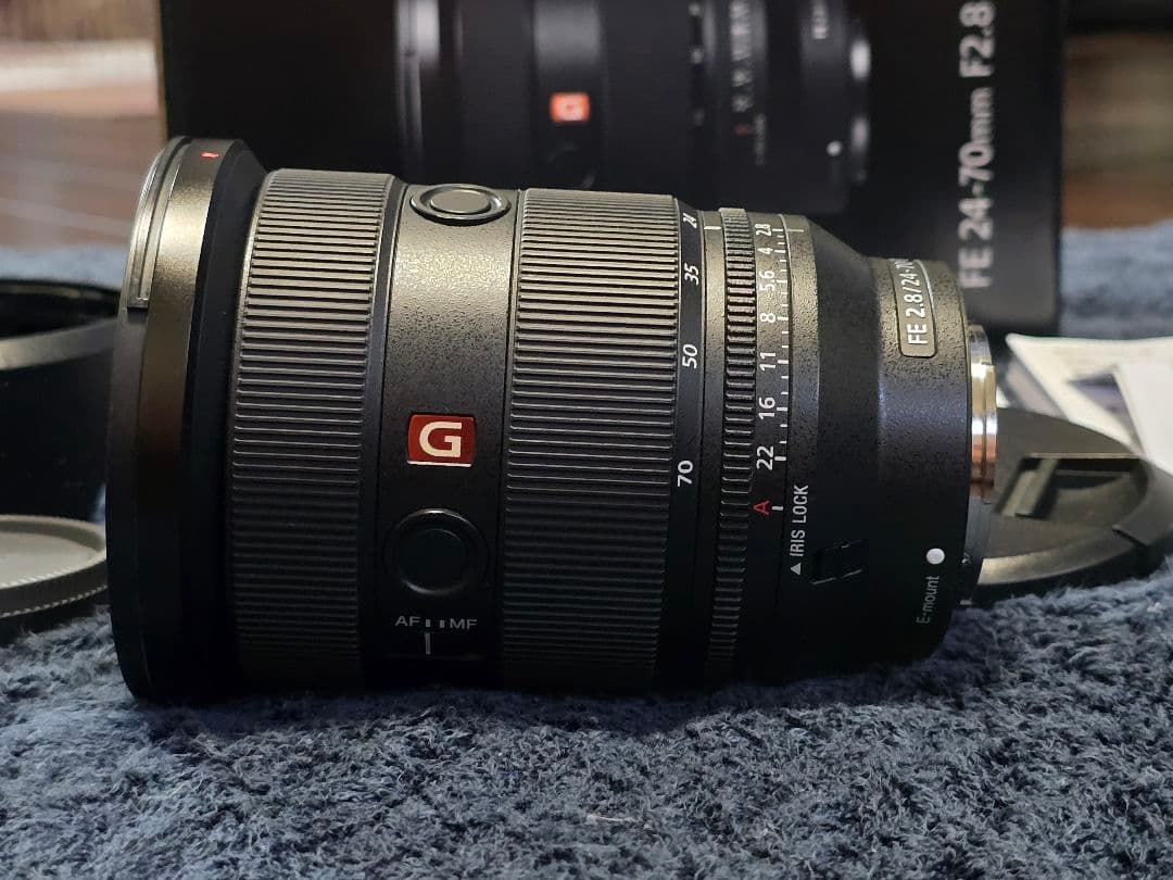 水没　SONY FE 24-70mm F2.8 GMII ズームレンズ　ジャンク