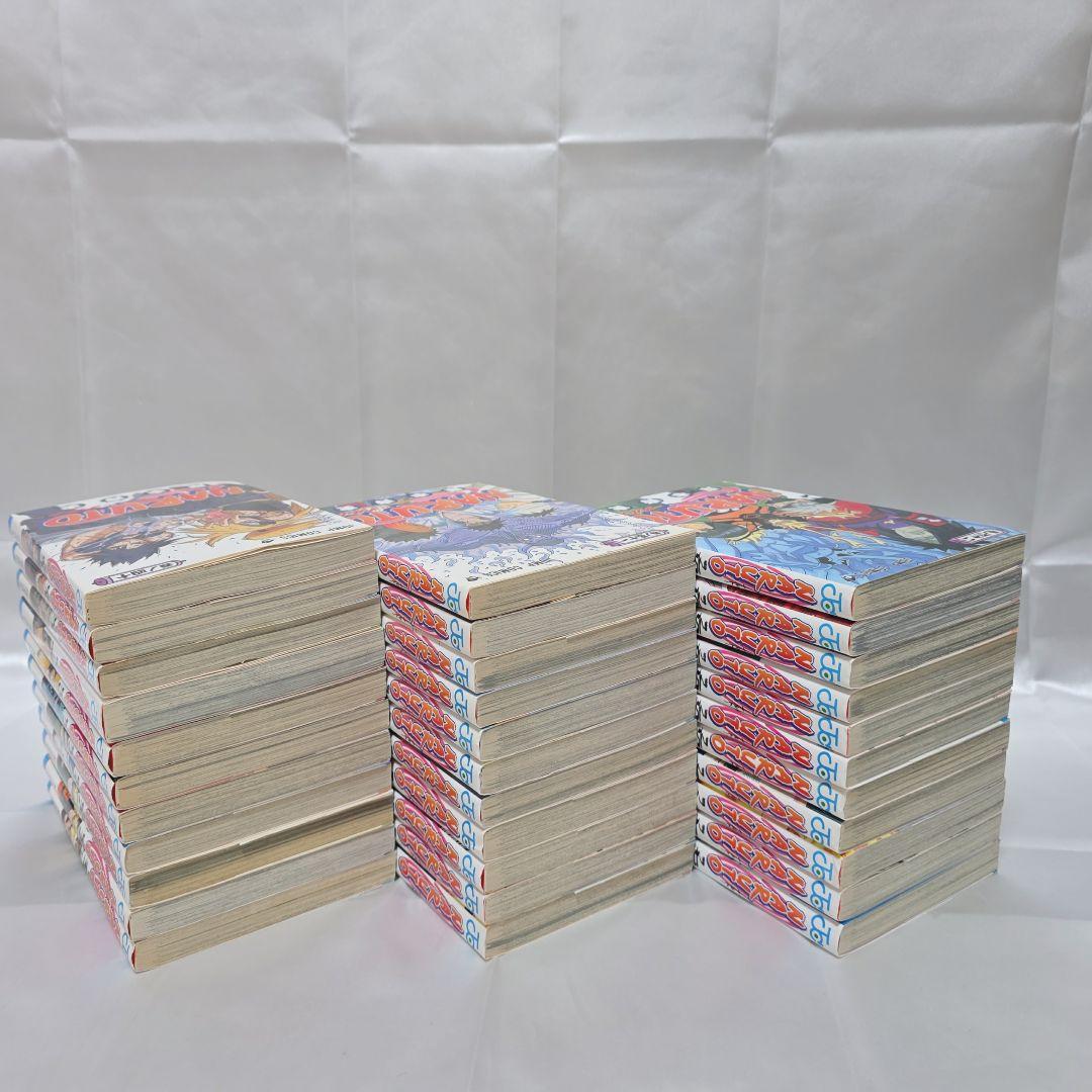 NARUTO 全72巻[完]+関連本2冊 全巻簡易クリーニング済み/N03