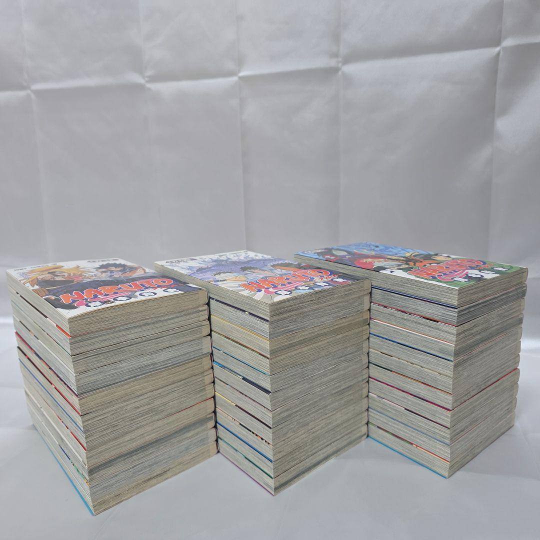 NARUTO 全72巻[完]+関連本2冊 全巻簡易クリーニング済み/N03