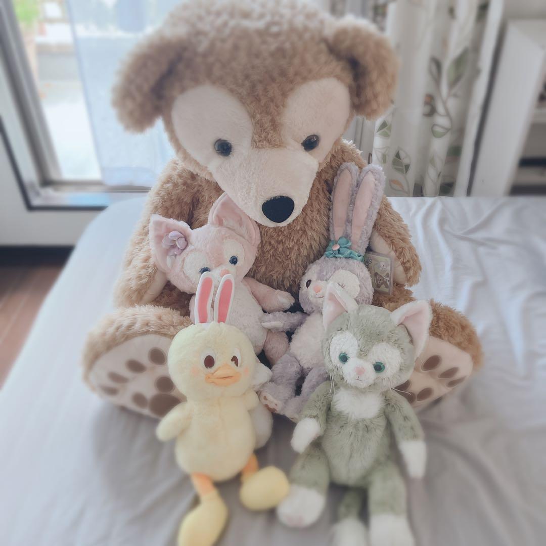 ディズニー ダッフィー ぬいぐるみ 特大Lサイズ Sサイズ ジェラトーニ