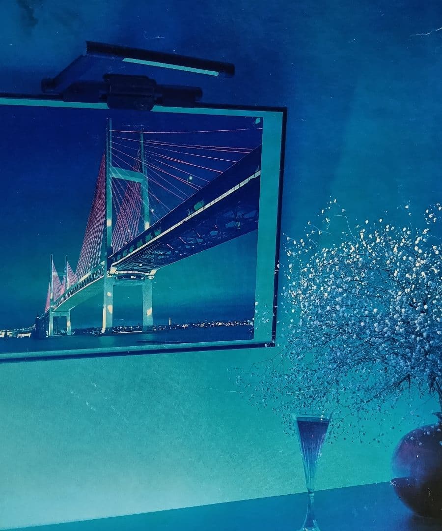 希少　1980's　イリュージョンライト　ポスター　ディスプレイ　ブラックライト