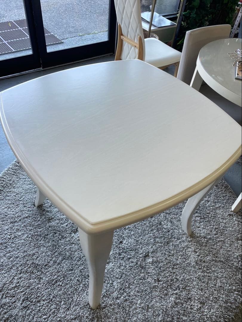 Francfranc キャーロ　テーブル　ホワイト