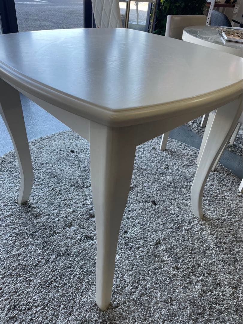 Francfranc キャーロ　テーブル　ホワイト