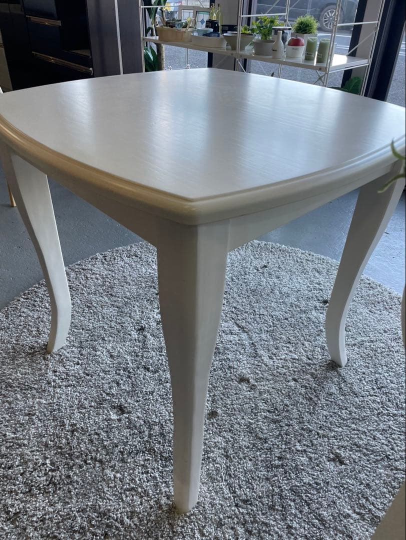 Francfranc キャーロ　テーブル　ホワイト