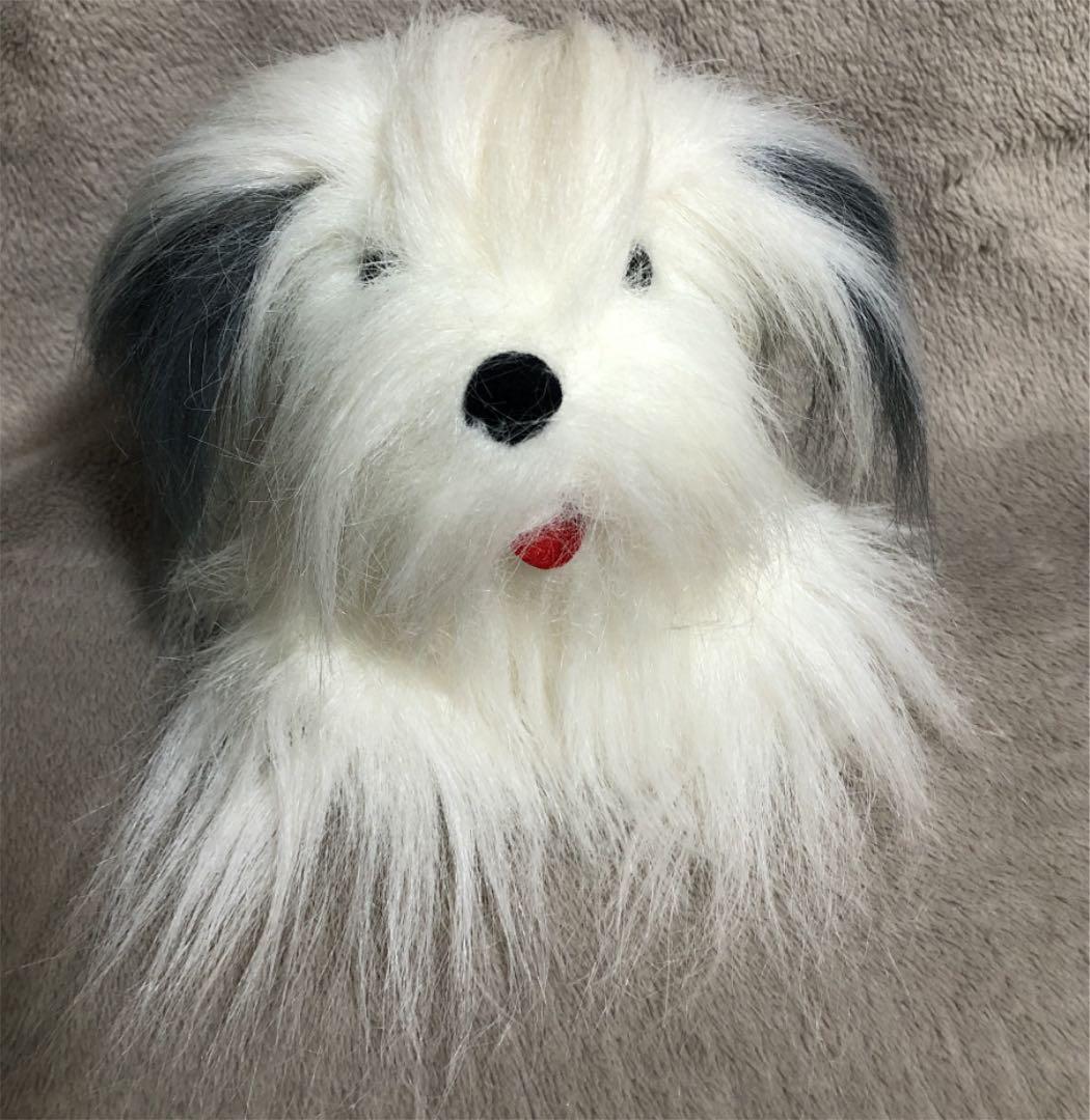 昭和レトロぬいぐるみ　タグ付きマルチーズ&ワンコ