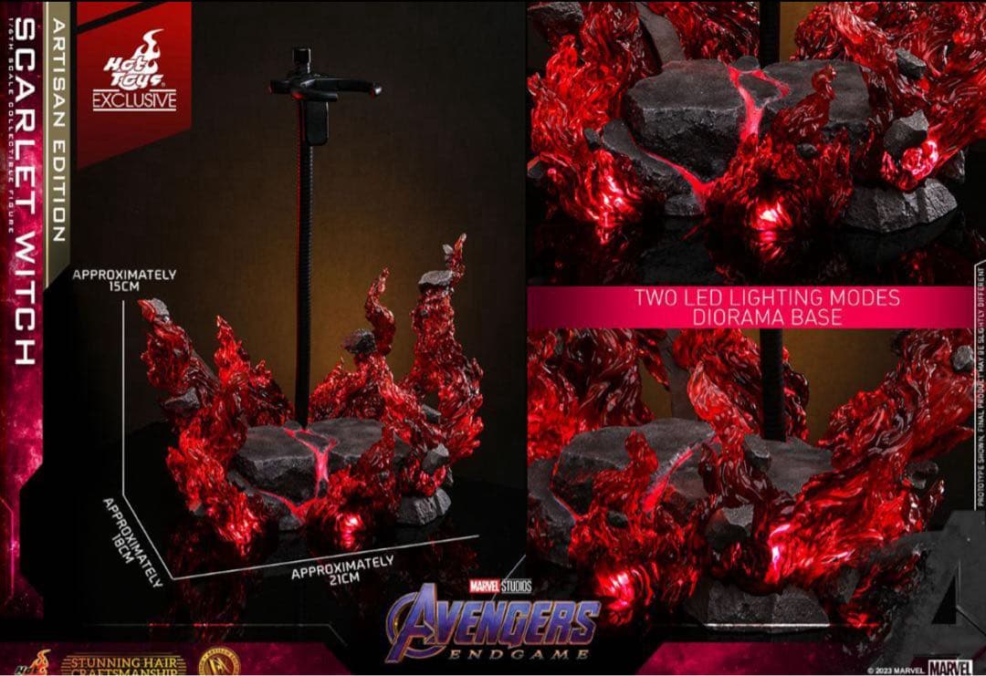 ホットトイズ 1/6 DX アルチザン スカーレット・ウィッチ DX36AE