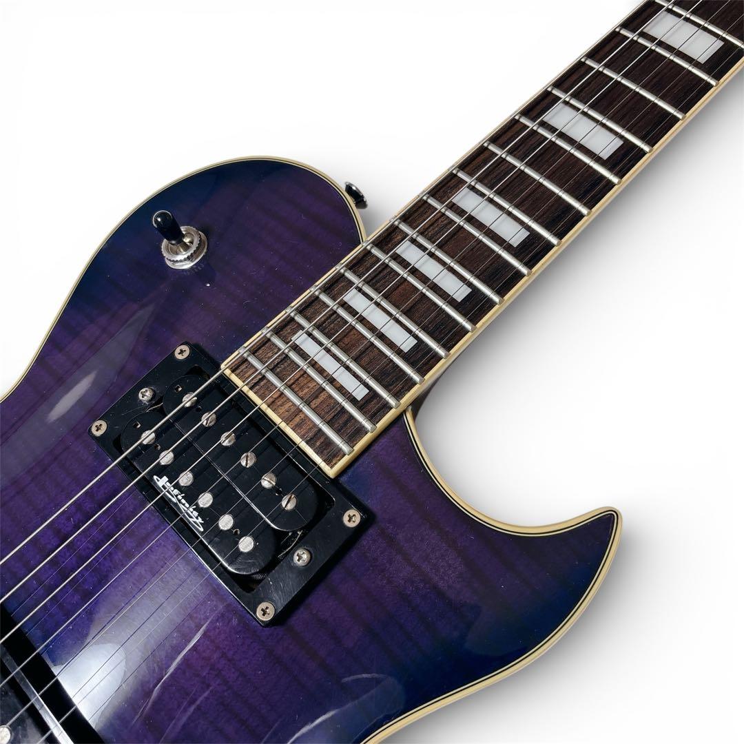 Aria Pro II PE-DLX パープル ※ハードケース付