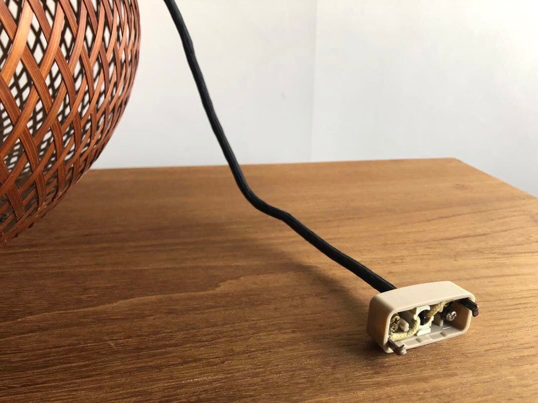 近藤昭作 竹のあかり ヤマギワ ペンダントライト 照明 ヴィンテージ 古民家