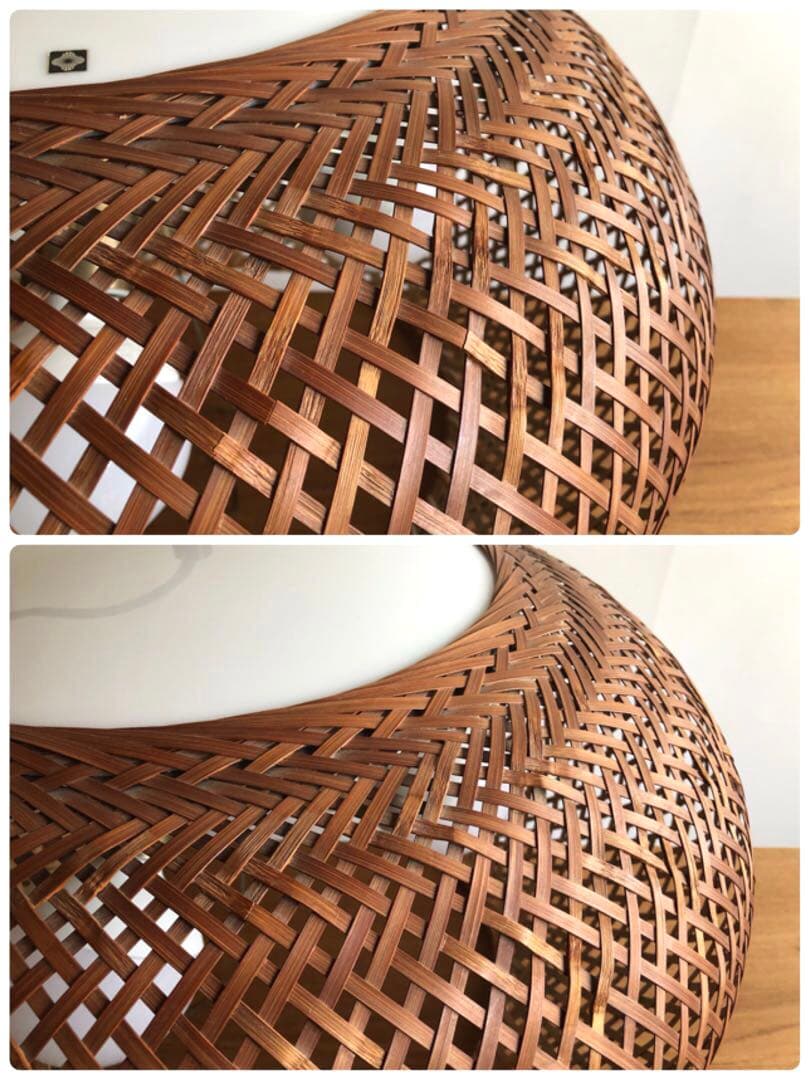 近藤昭作 竹のあかり ヤマギワ ペンダントライト 照明 ヴィンテージ 古民家