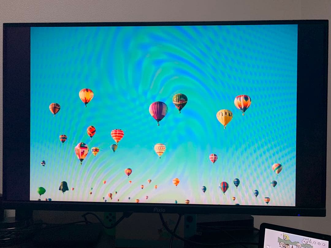 27インチ240Hz 1ms ゲーミングモニターPixio PX279RP箱付き