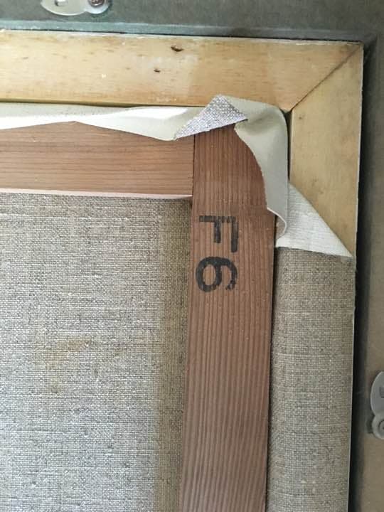 油絵 バラ 額付き