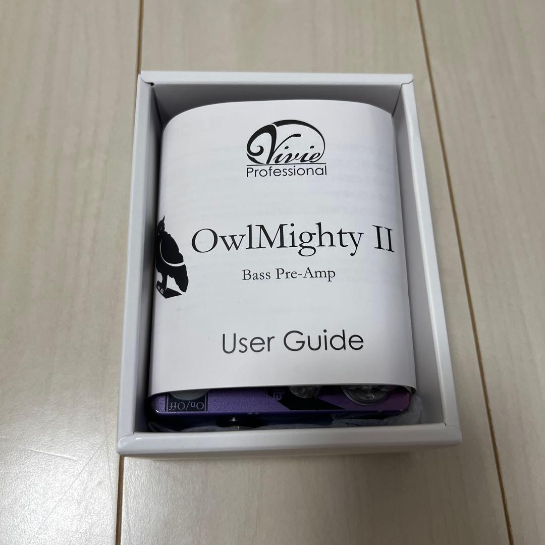 Vivie OwlMighty II プリアンプ　ベース用