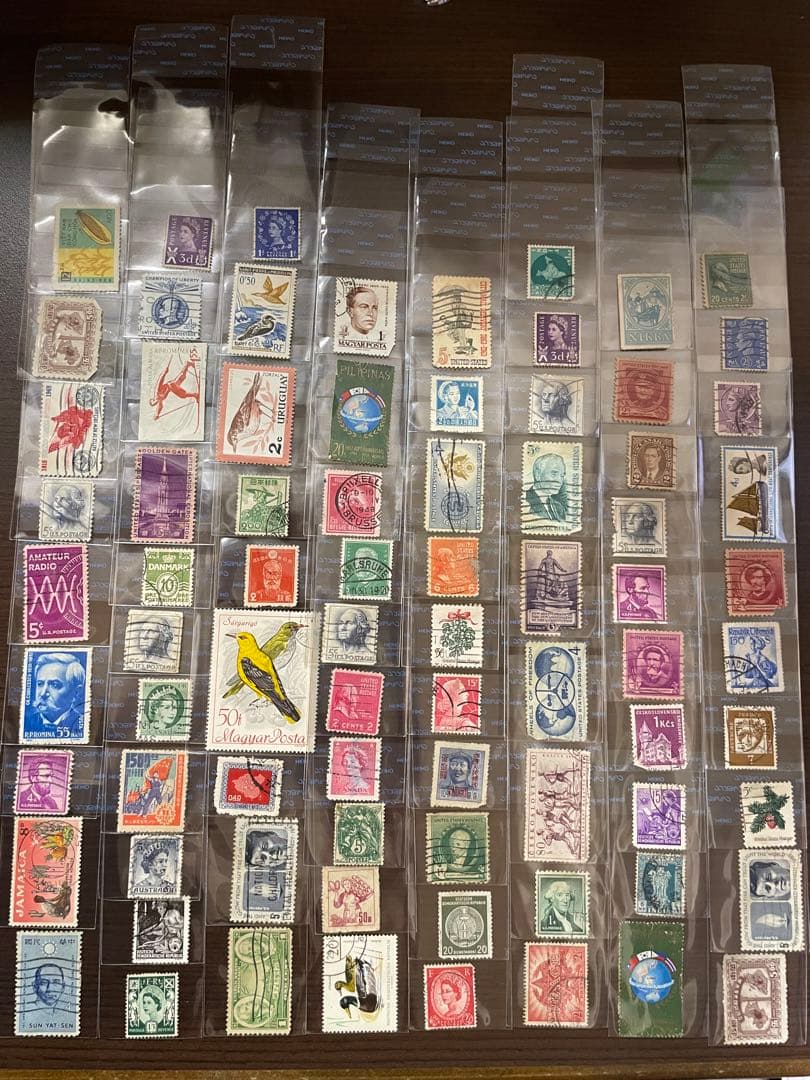 使用済み 切手 海外 1950年代〜