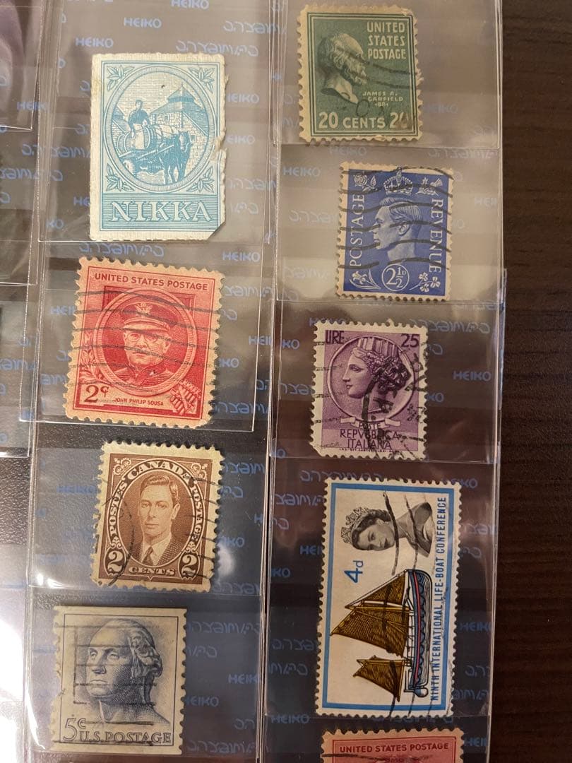 使用済み 切手 海外 1950年代〜