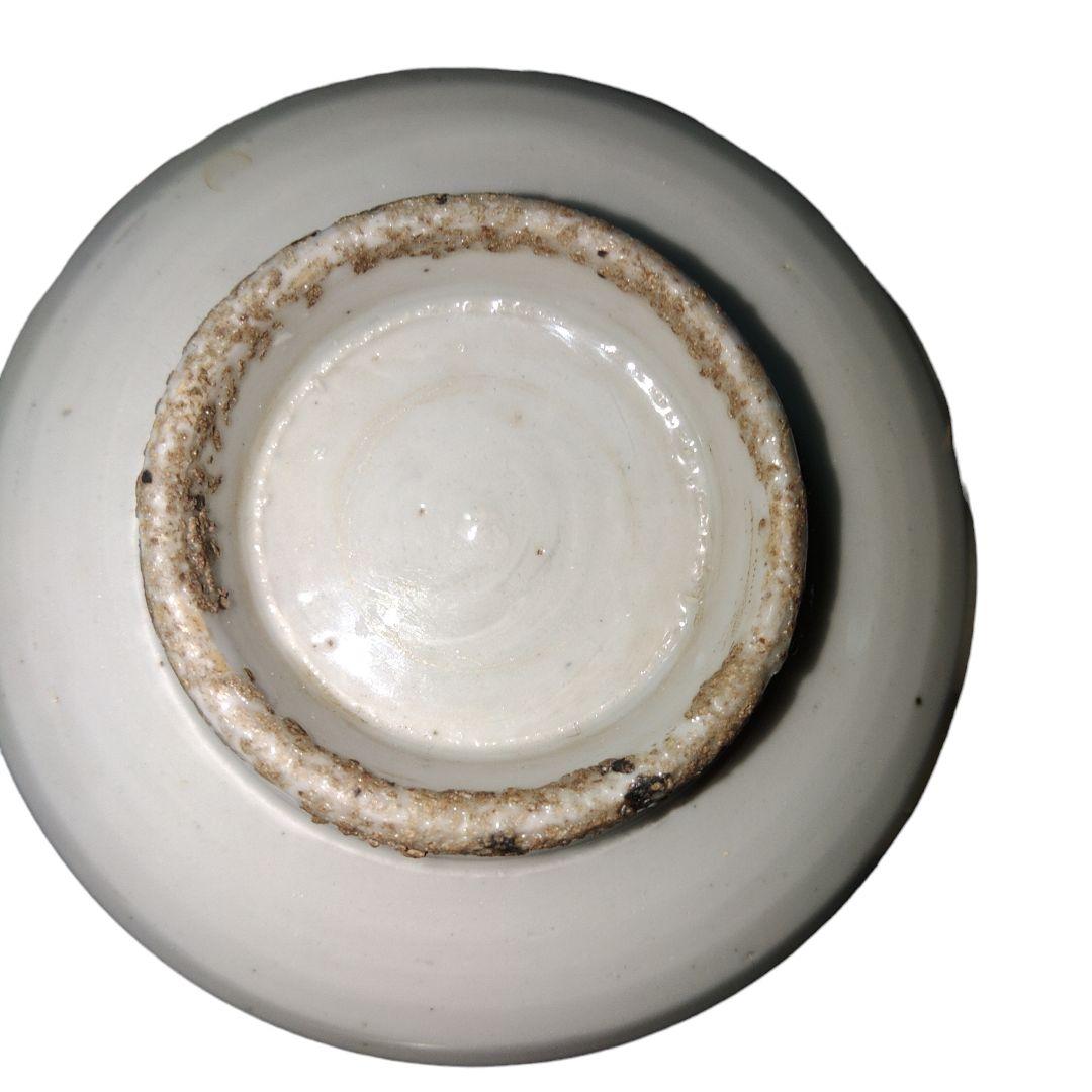 古伊万里　江戸時代　草花文油壺　骨董