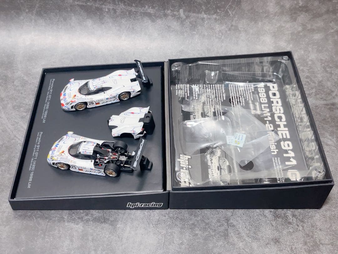 hpi 1/43 Porsche ポルシェ 911 GT1 ルマン 1998