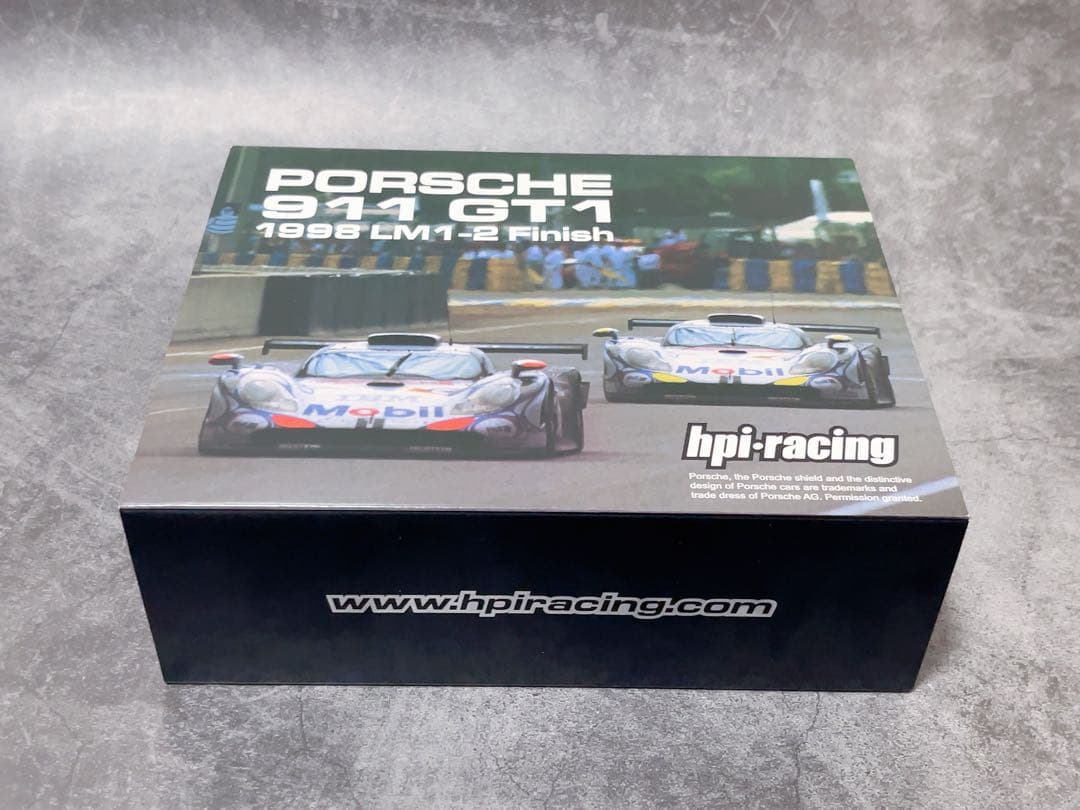 hpi 1/43 Porsche ポルシェ 911 GT1 ルマン 1998