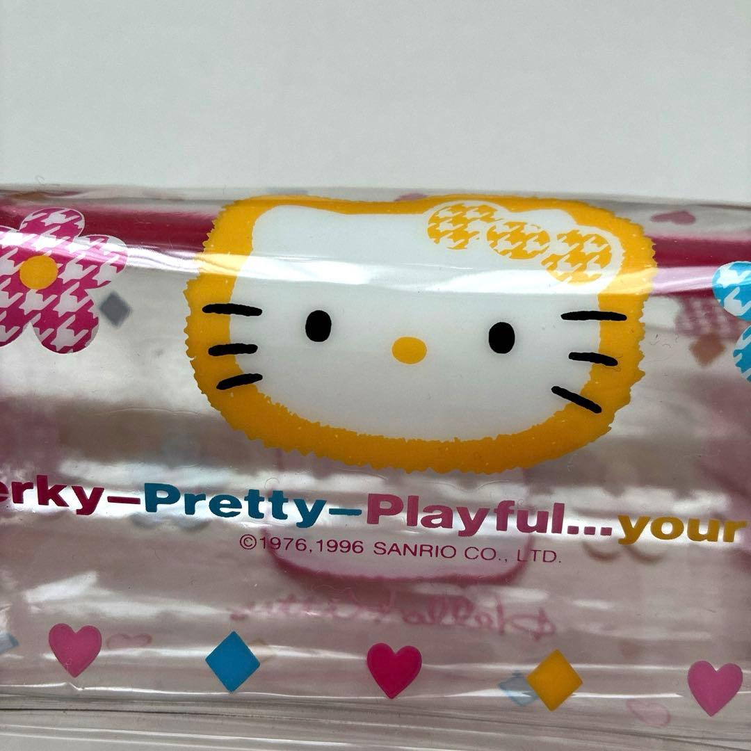 超レア　カオハナ　キティちゃんペンシルケース 筒形　未使用　1996年製