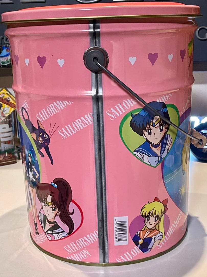 美少女戦士 セーラームーンS ペール缶 ドラム缶 スチール缶 昭和 レトロ 美品