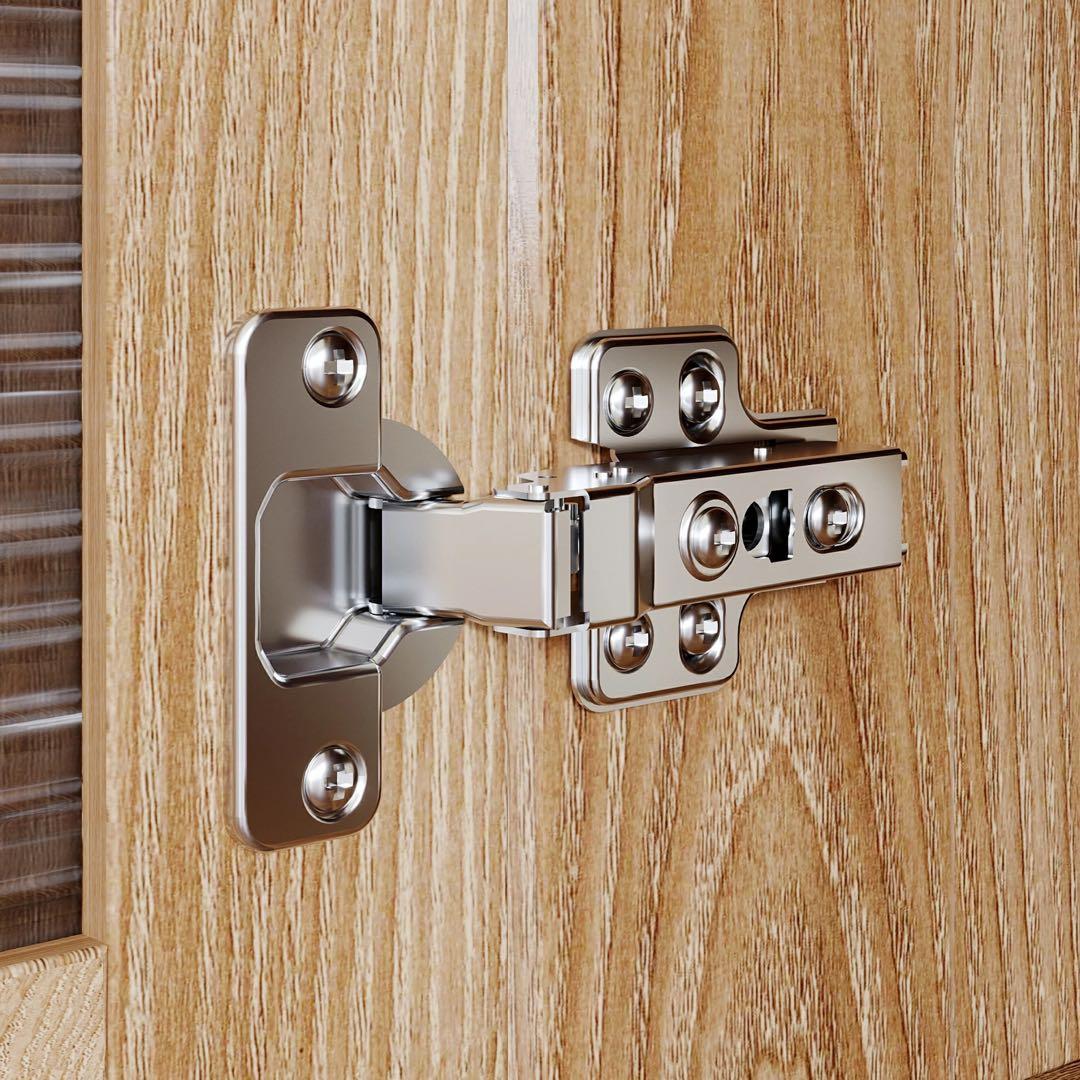 キャビネット サイドボード LEDライト付き 両開き扉収納 木目調 北欧風