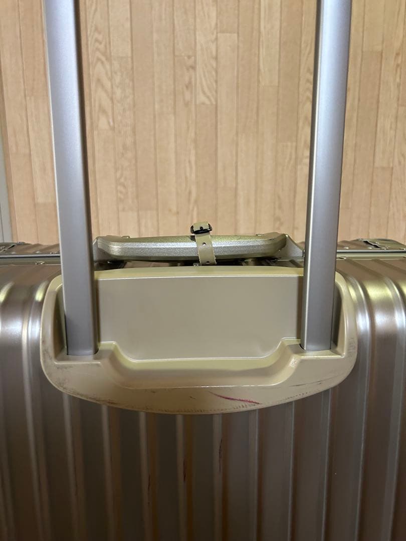 【美品】 RIMOWA TOPASチタニウム 98L 4輪