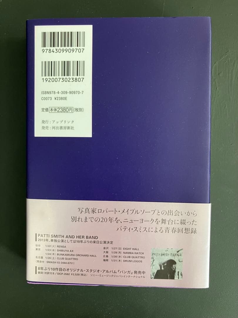 絶版 JUST KIDS Patti Smith ジャスト・キッズ パティスミス