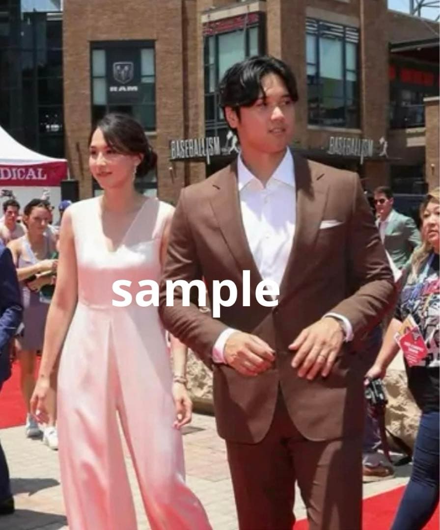 大谷翔平・真美子夫妻　レッドカーペット20選　★254   選択購入可能