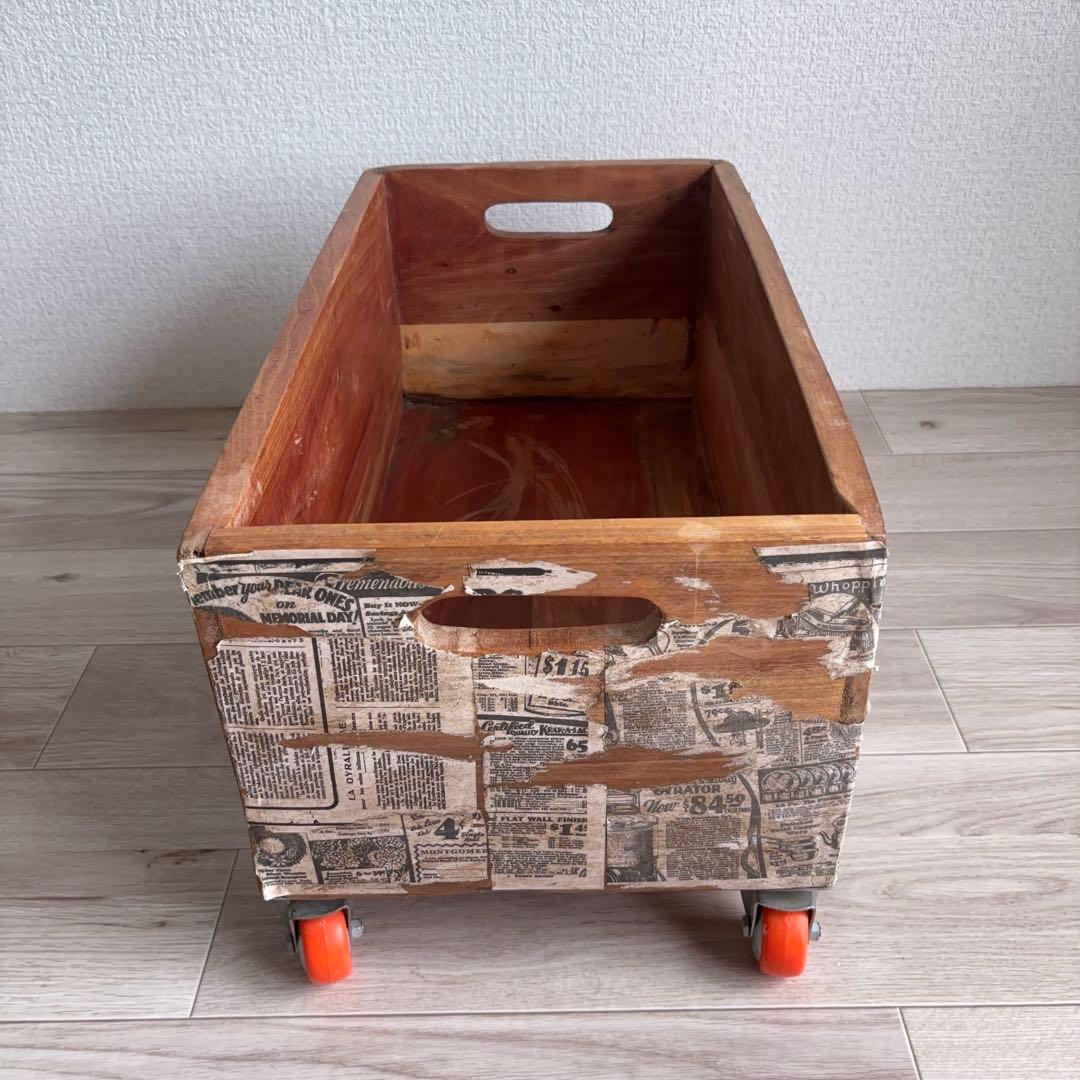 ジャーナルスタンダードファニチャー トイボックス 木箱 ドリュー