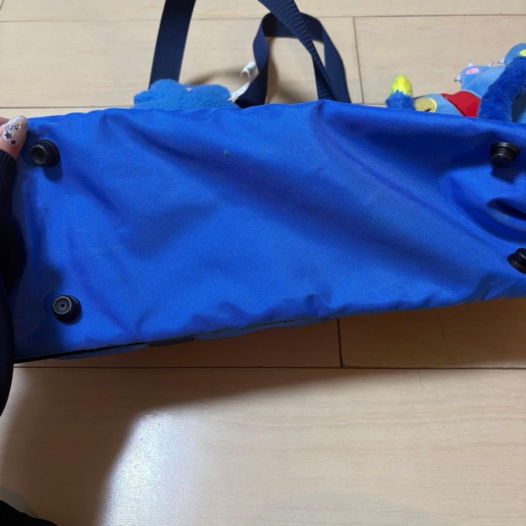 【キーホルダー付き】旧ワッぺ 青 スクバ ワールドペガサス