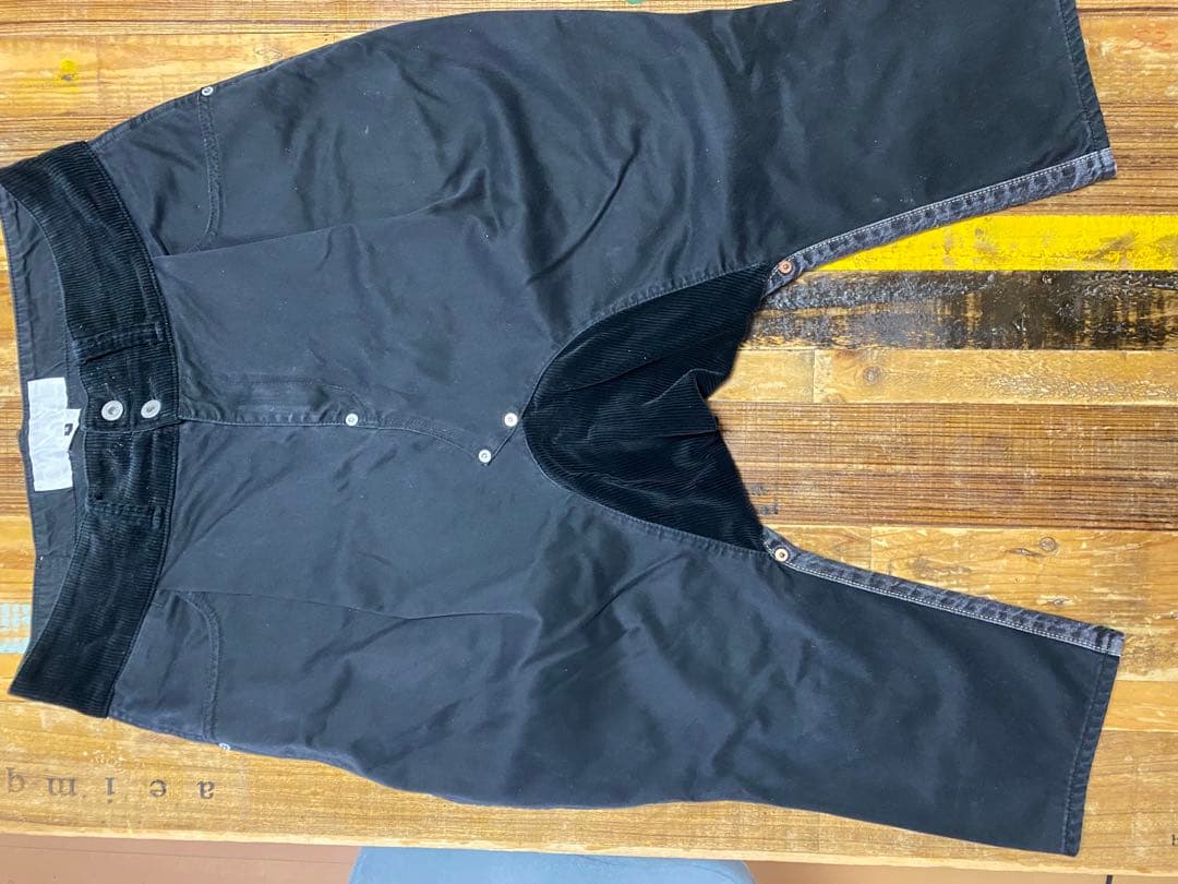 ガンリュウGANRYUコムデギャルソン黒 サルエルパンツ Mサイズ