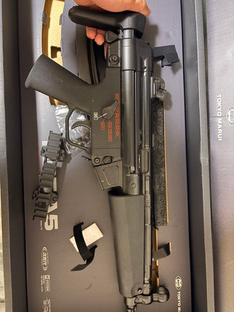 東京マルイ 次世代電動ガン ブラック　mp5a5