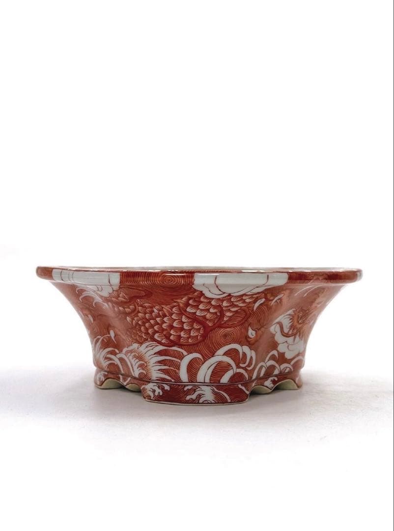 盆栽鉢　谷樂方山　盆栽