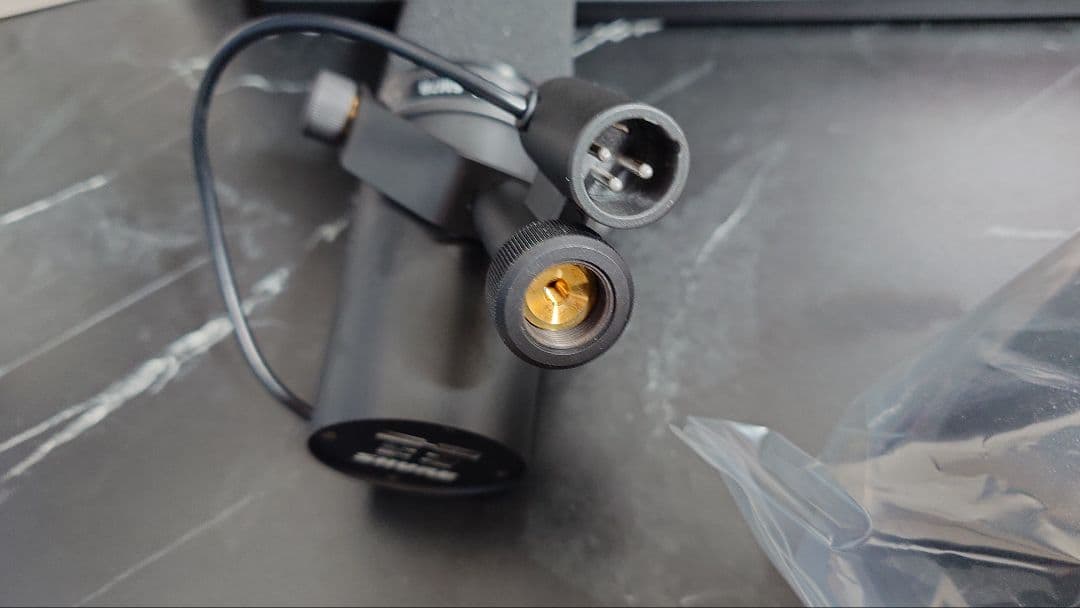 SHURE SM7B ダイナミックマイク(早い者勝ち)スイッチカバープレート有り