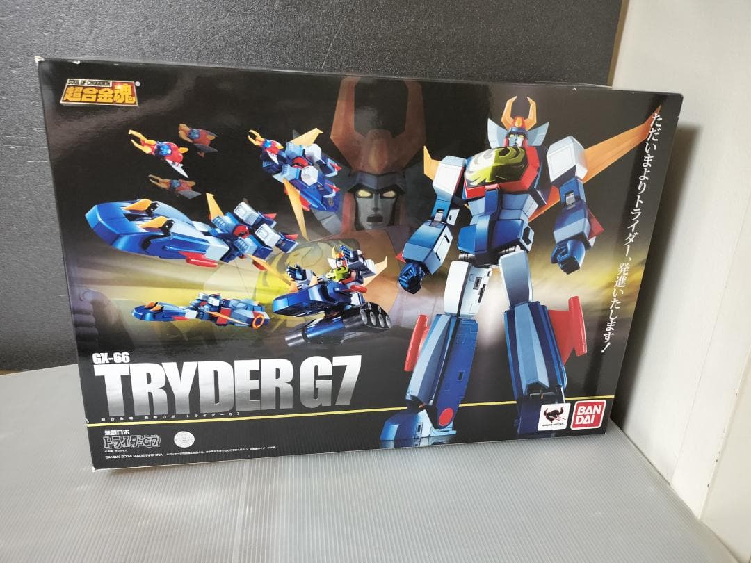 BANDAI　超合金魂 GX-66 無敵ロボ トライダーG7　...mr