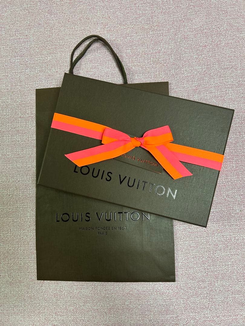 Louis Vuitton ブラック ダミエ柄 手袋