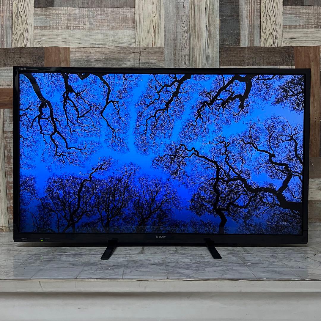 即日受渡❣️全国送料込シャープ40型液晶テレビ Wチューナー外付HDD裏番組録画